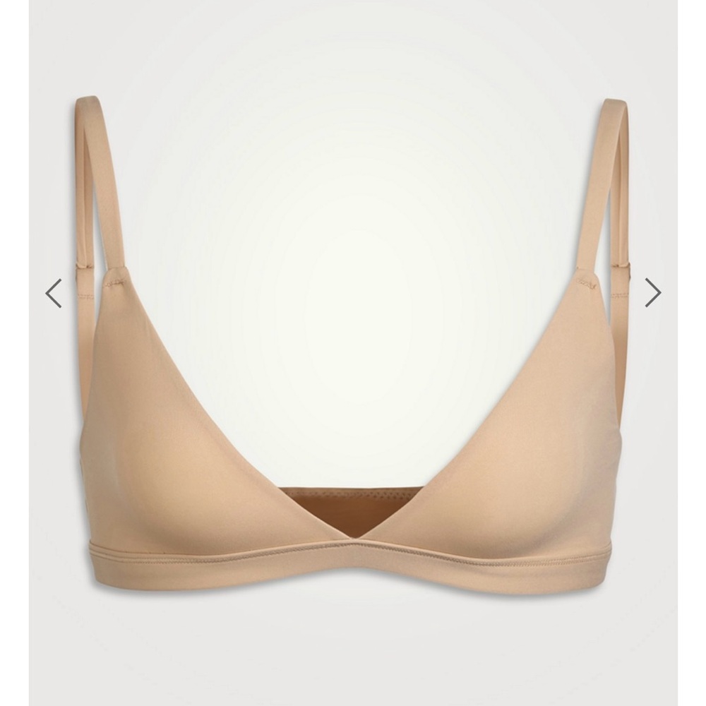 Skims Fits Everybody Triangle Bralette M in Clay NWT